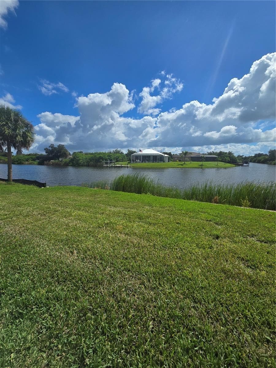 amazing view of the backyard at 13276 Pace Cir South Gulf Cove, FL - 13276 PACE CIR, PORT CHARLOTTE