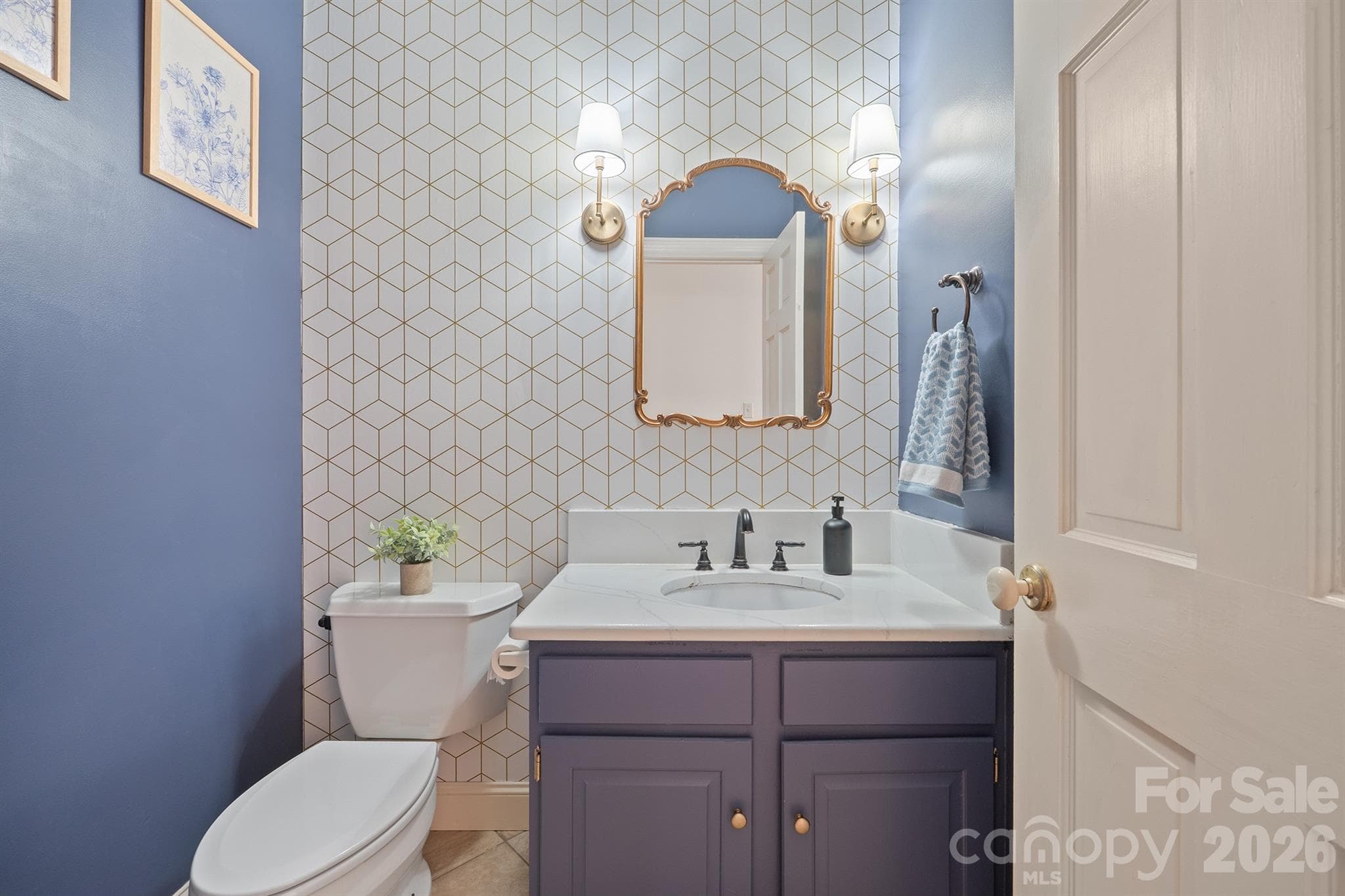 half bath lower - 2720 Steeplechase Road, Gastonia