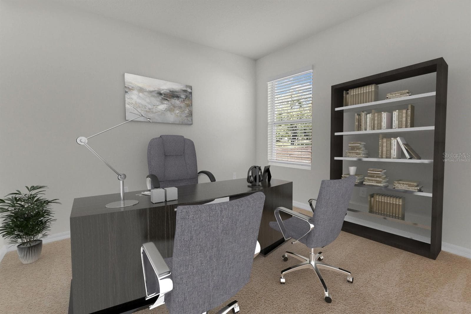 Bedroom/office - virtually staged - 2412 FIELDBROOKE WAY, EDGEWATER