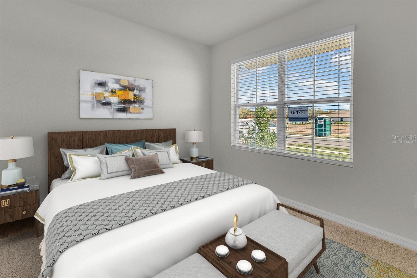 Bedroom - virtually staged - 2412 FIELDBROOKE WAY, EDGEWATER