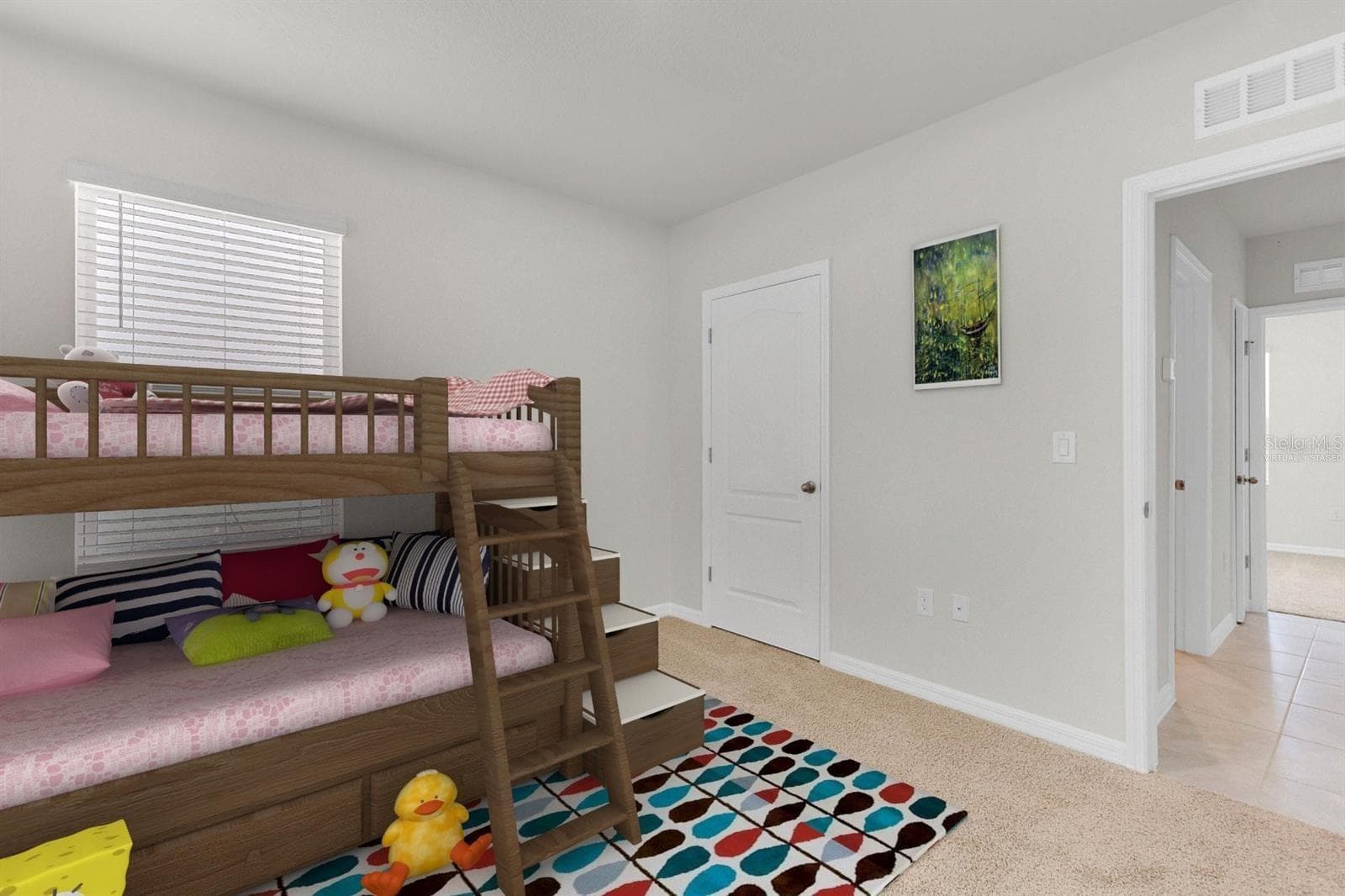 Bedroom - virtually staged - 2412 FIELDBROOKE WAY, EDGEWATER