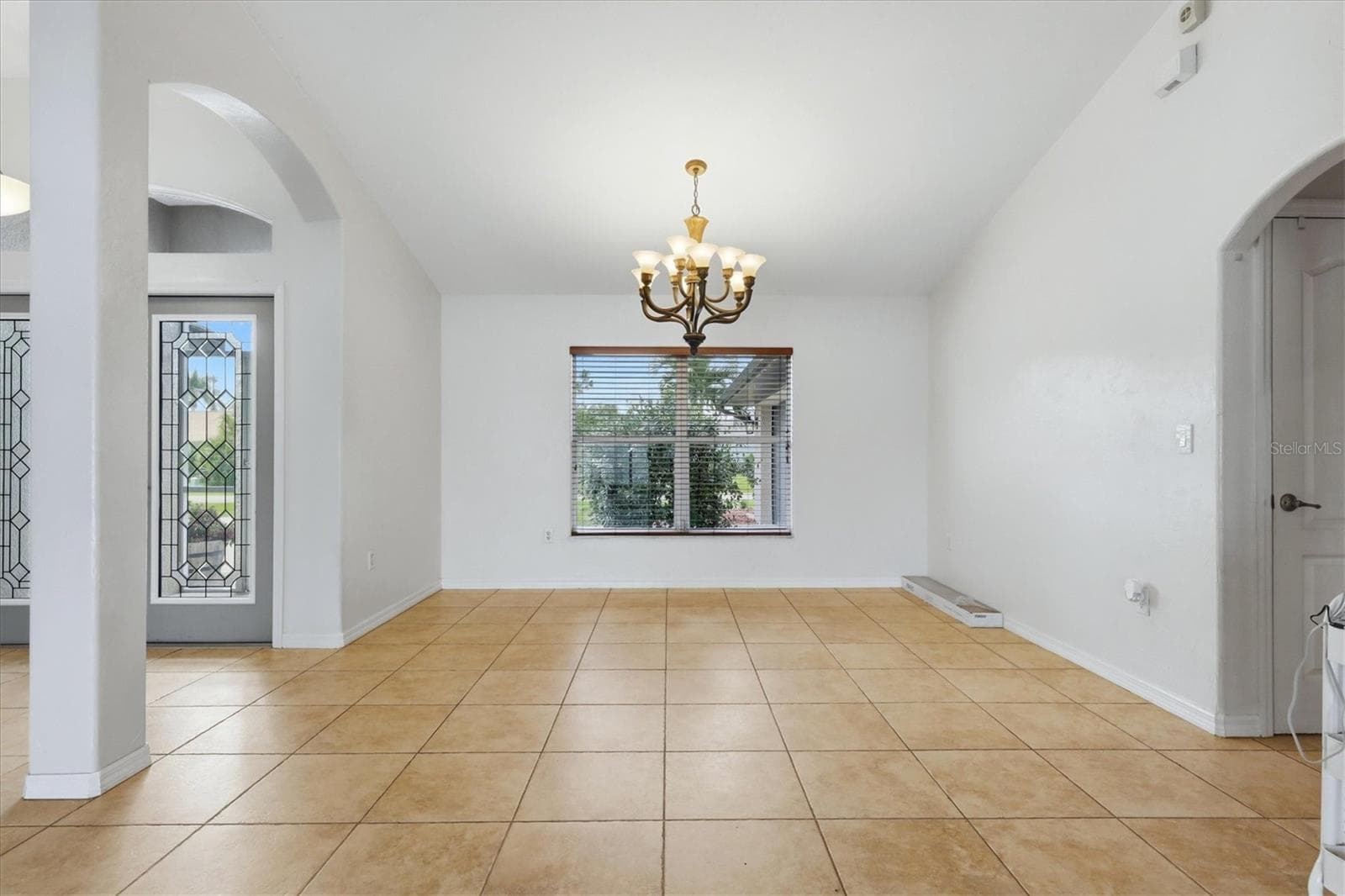 dining view from living room - 23108 AUGUST AVE, PORT CHARLOTTE