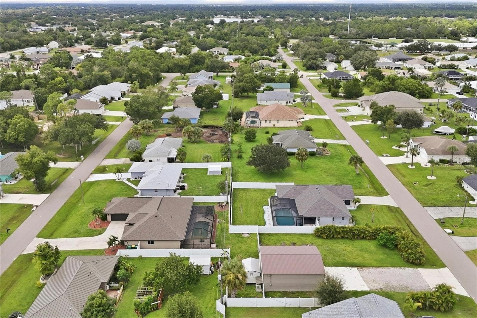 aerial of home/garage and community known as section 15 - 23108 AUGUST AVE, PORT CHARLOTTE