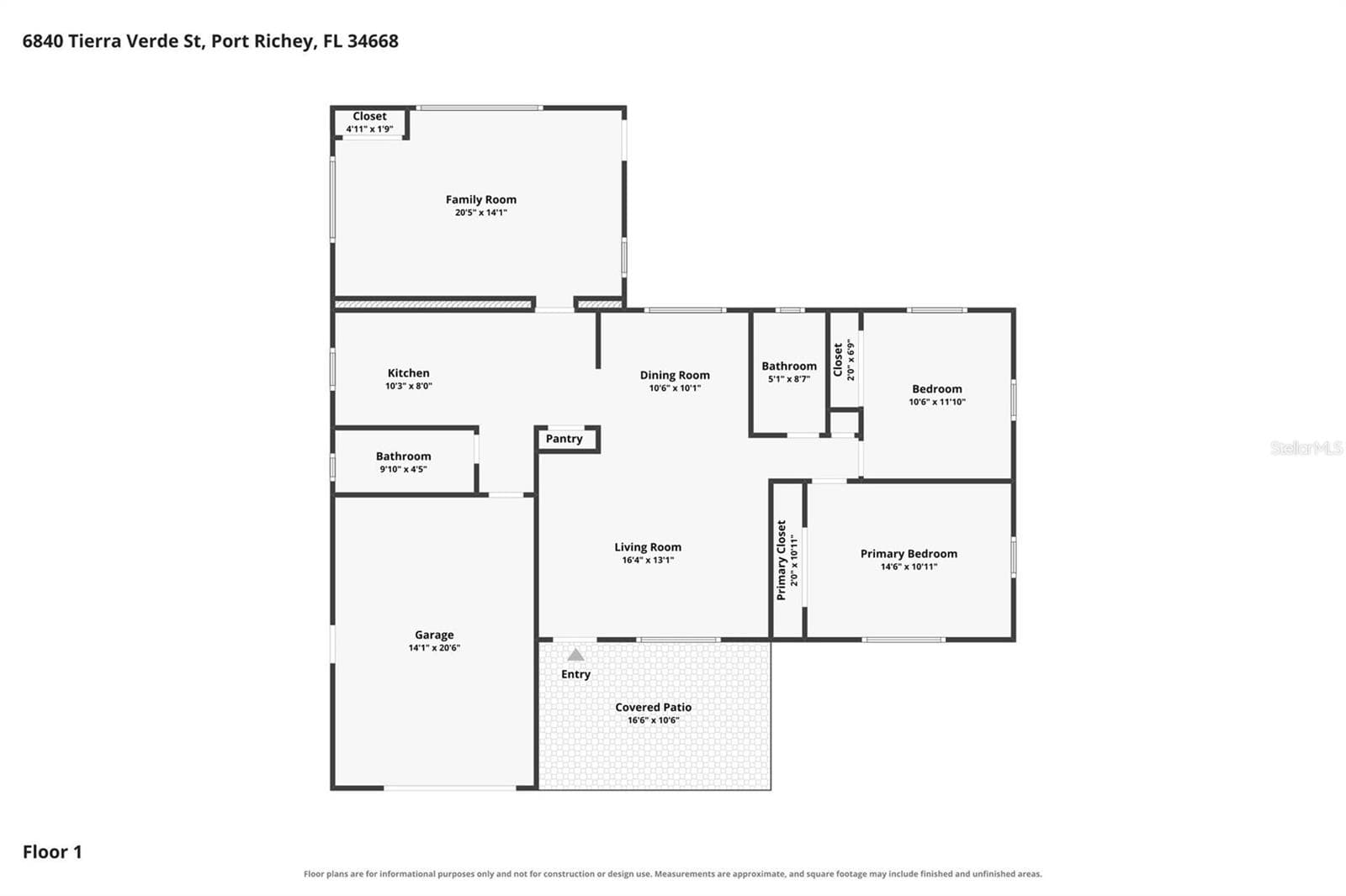 Single Family Residence at 6840 TIERRA VERDE ST, PORT RICHEY, photo 2 of 16