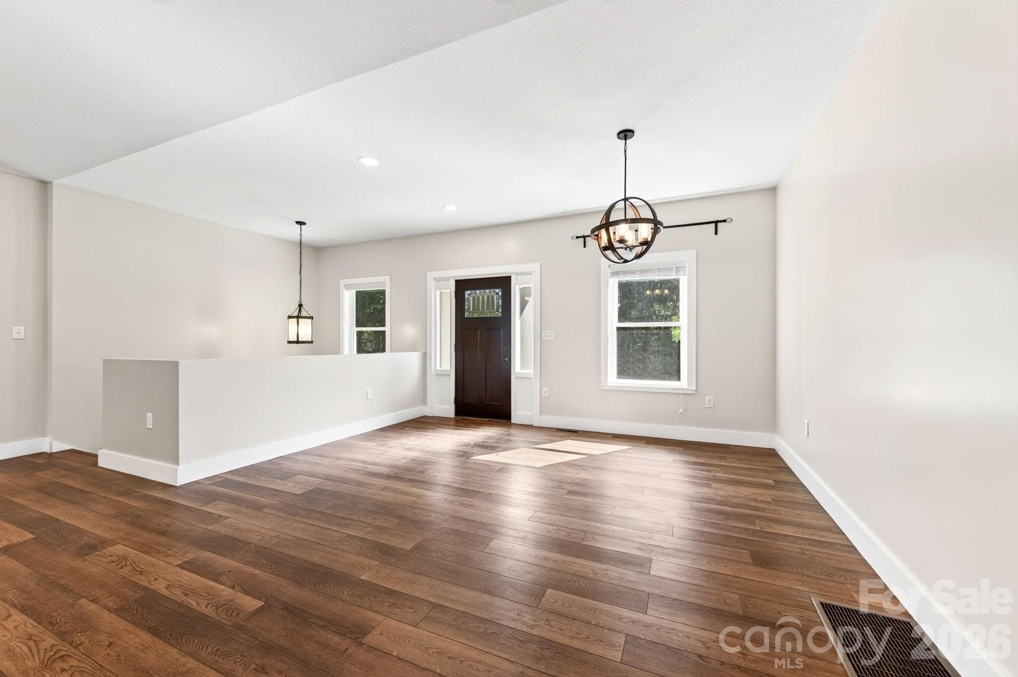 Split BR Floorplan walks you back through the main living space - 139 Ridge Road, Candler