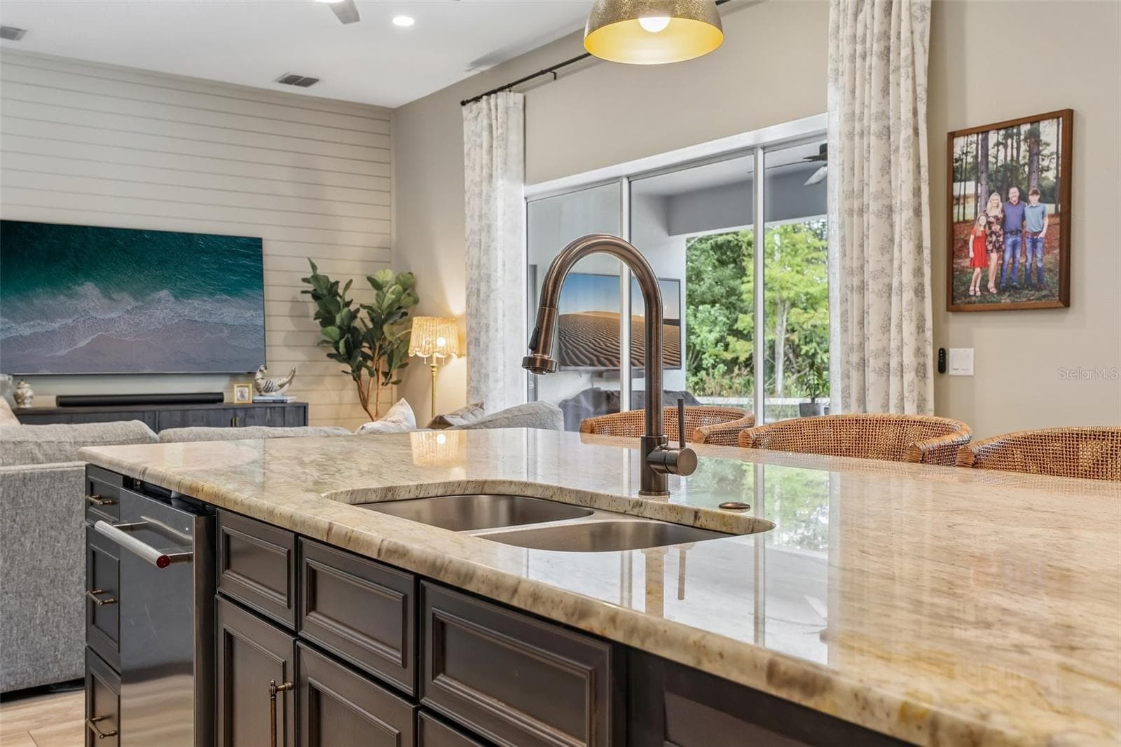 The Kitchen center island. - 19179 SABAL ST, ORLANDO