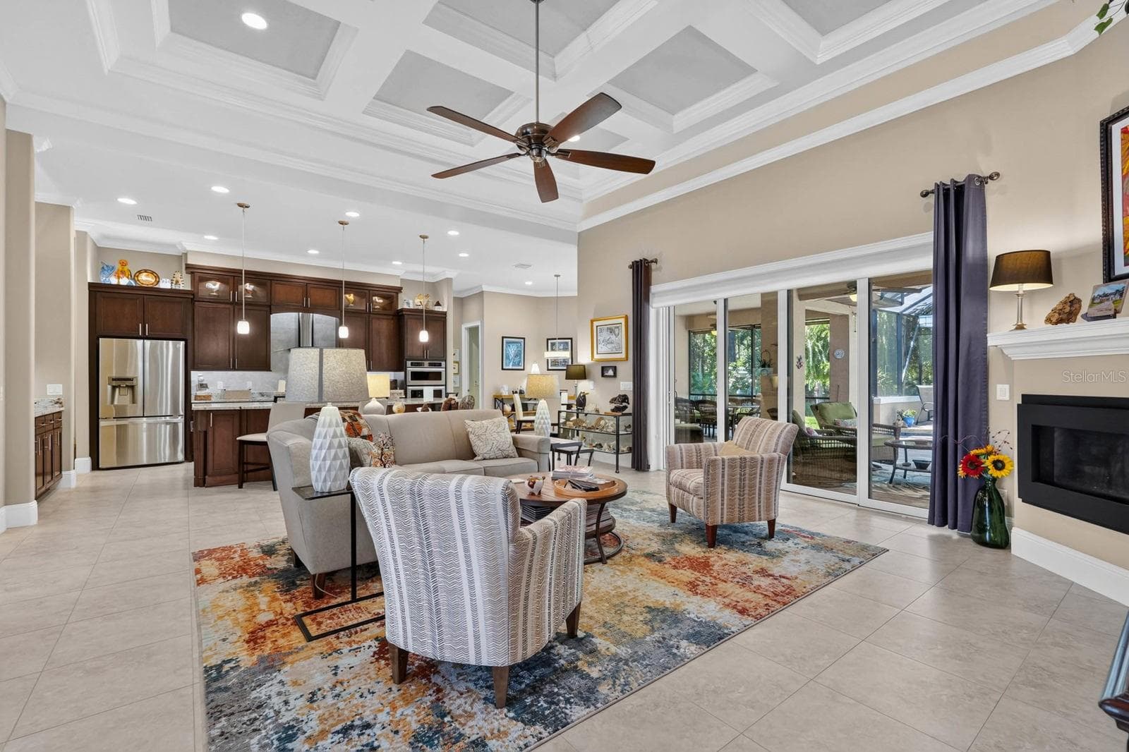 Living Room - 4 SCARLET OAK CIR, PALM COAST