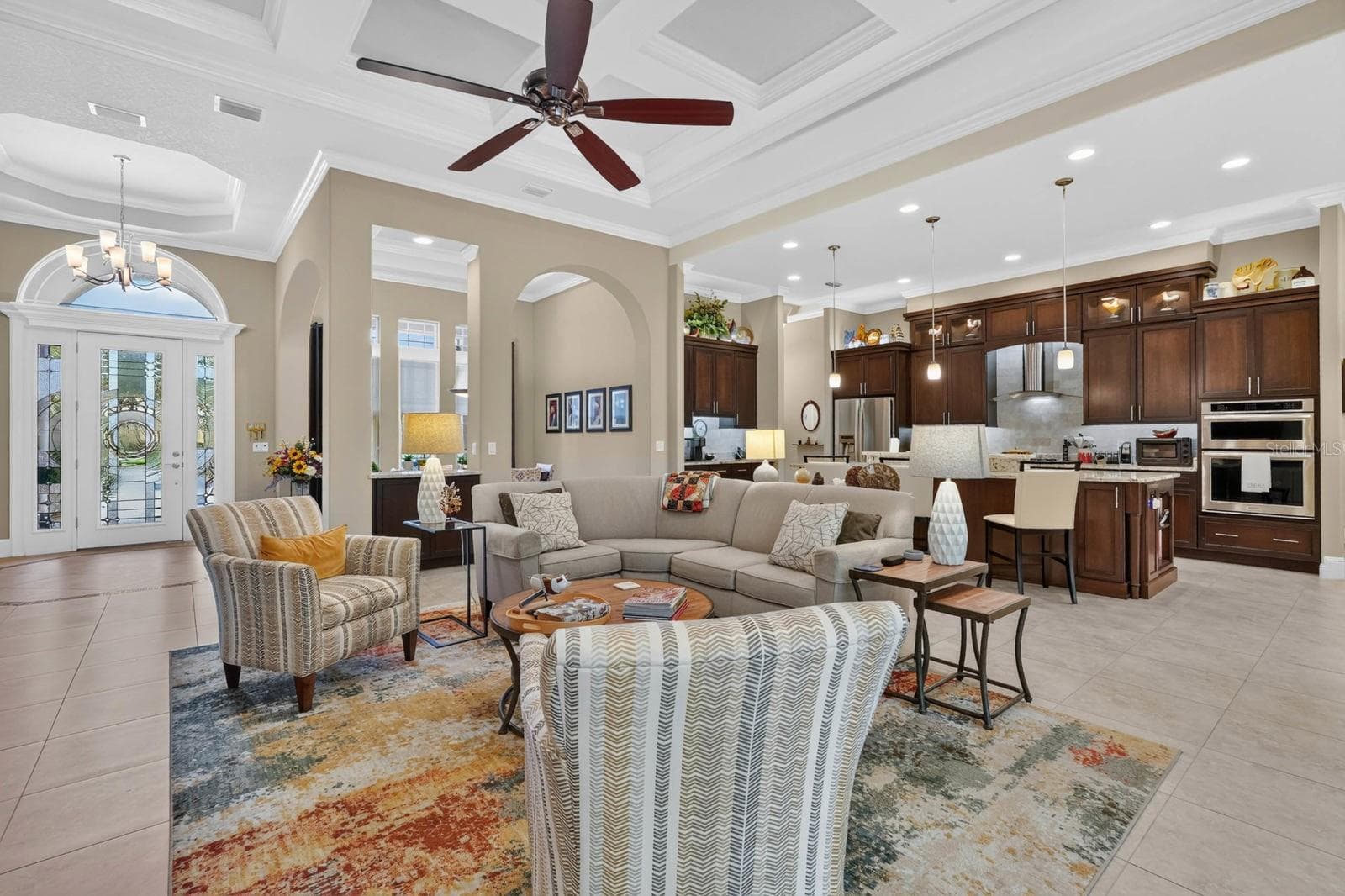 Living Room - 4 SCARLET OAK CIR, PALM COAST