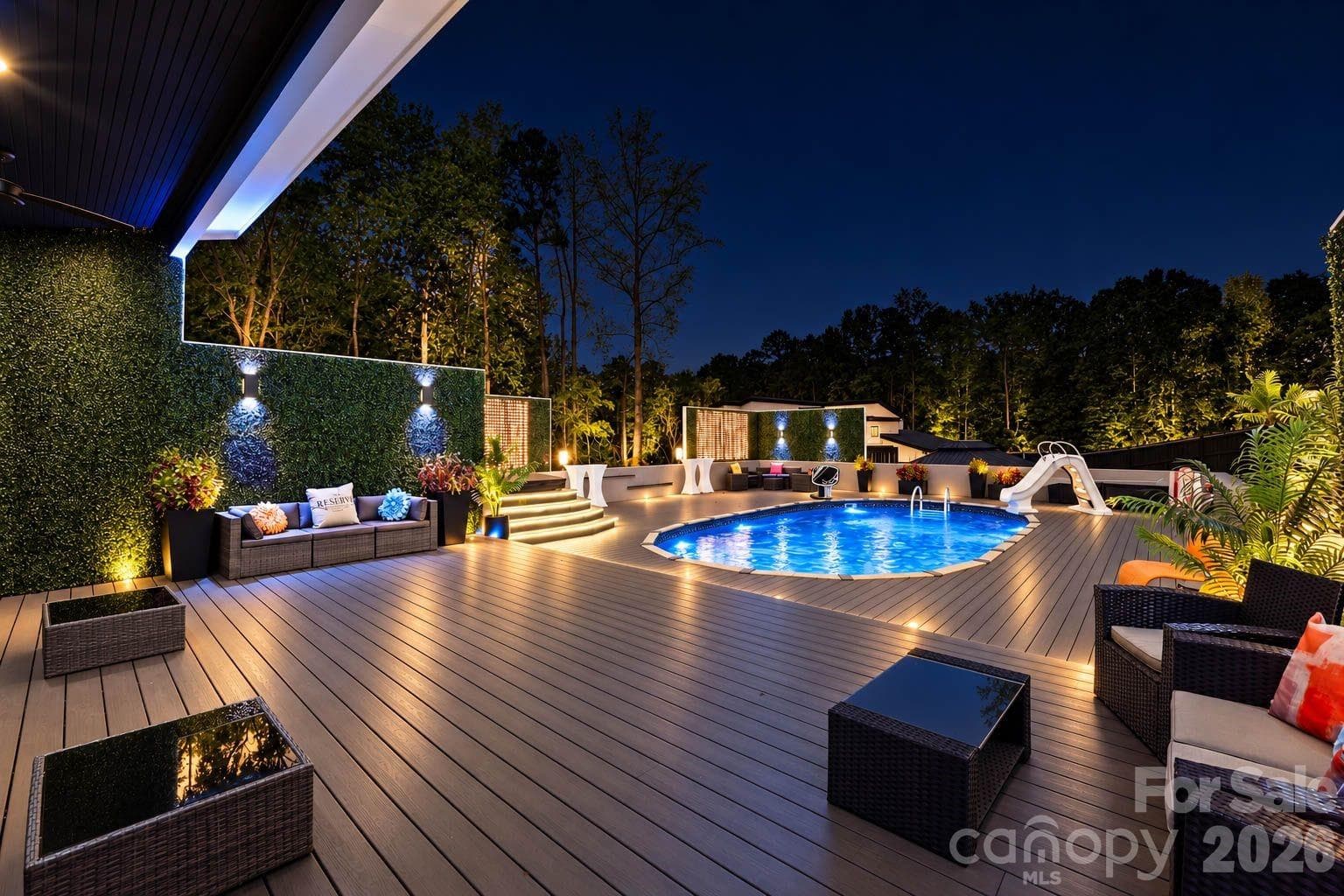 Backyard Entertainment Oasis with additional Pool and Hot Tub - 15700 Youngblood Road, Charlotte