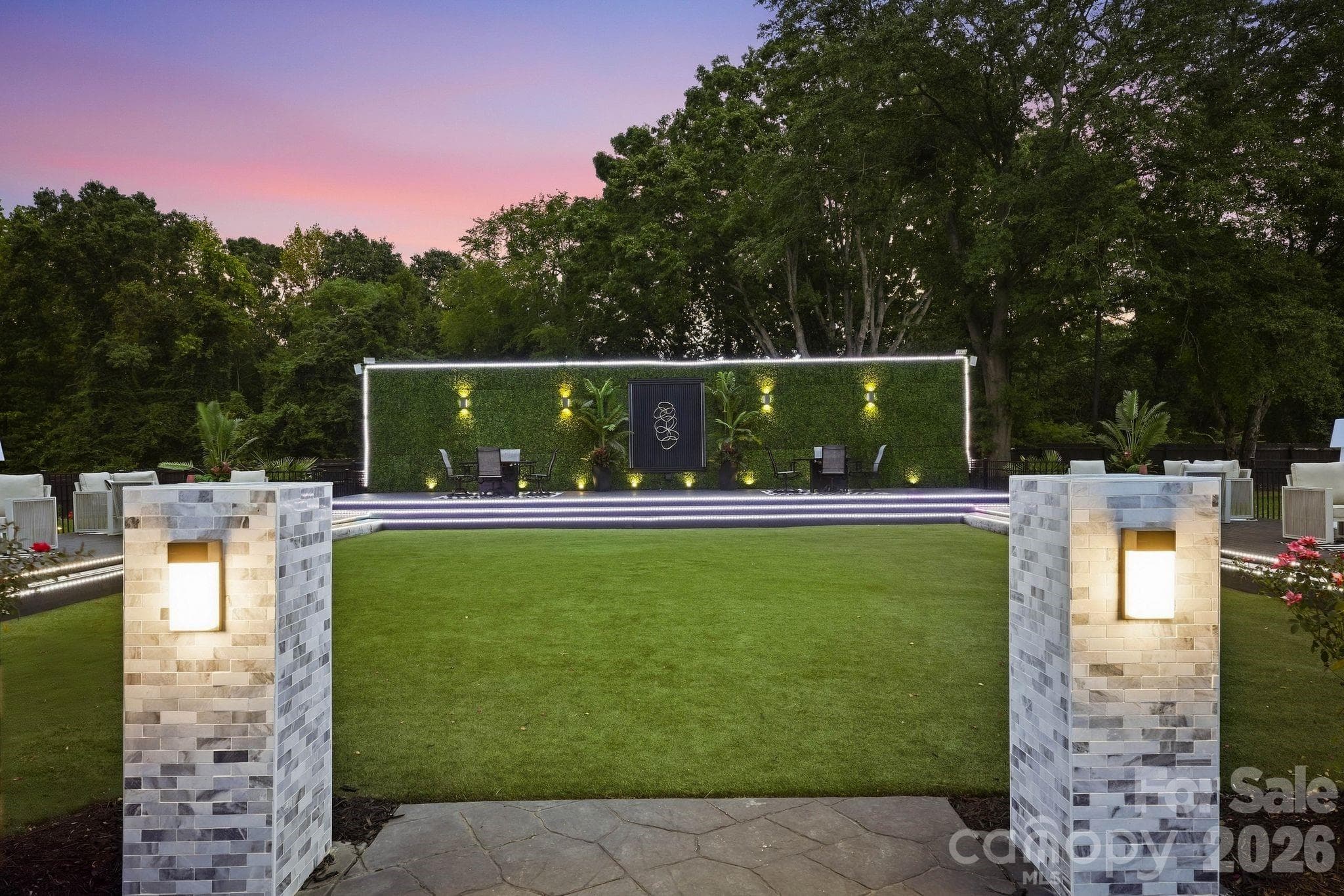 Entertainment Venue with Bocce Ball Courtyard - 15700 Youngblood Road, Charlotte