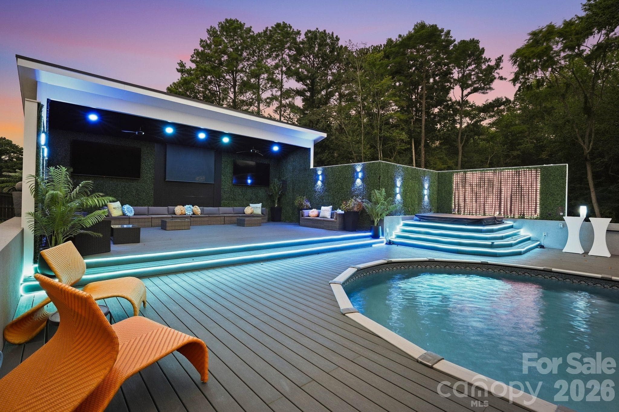Backyard Entertainment Oasis with additional Pool and Hot Tub - 15700 Youngblood Road, Charlotte