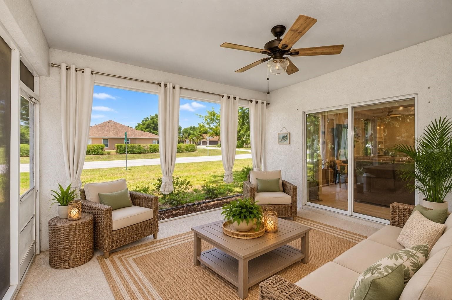 Virtually Stage Lanai with Endless Possibilities - 640 ENCARNACION ST, PUNTA GORDA