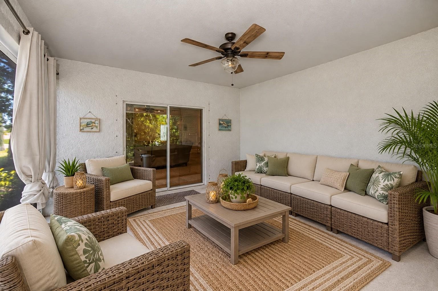 Virtually Stage Lanai with Endless Possibilities - 640 ENCARNACION ST, PUNTA GORDA