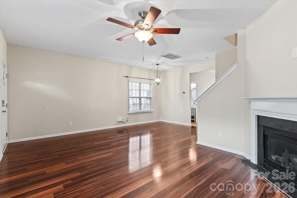 Living/Dining Area - 10563 Stoneacre Court, Pineville