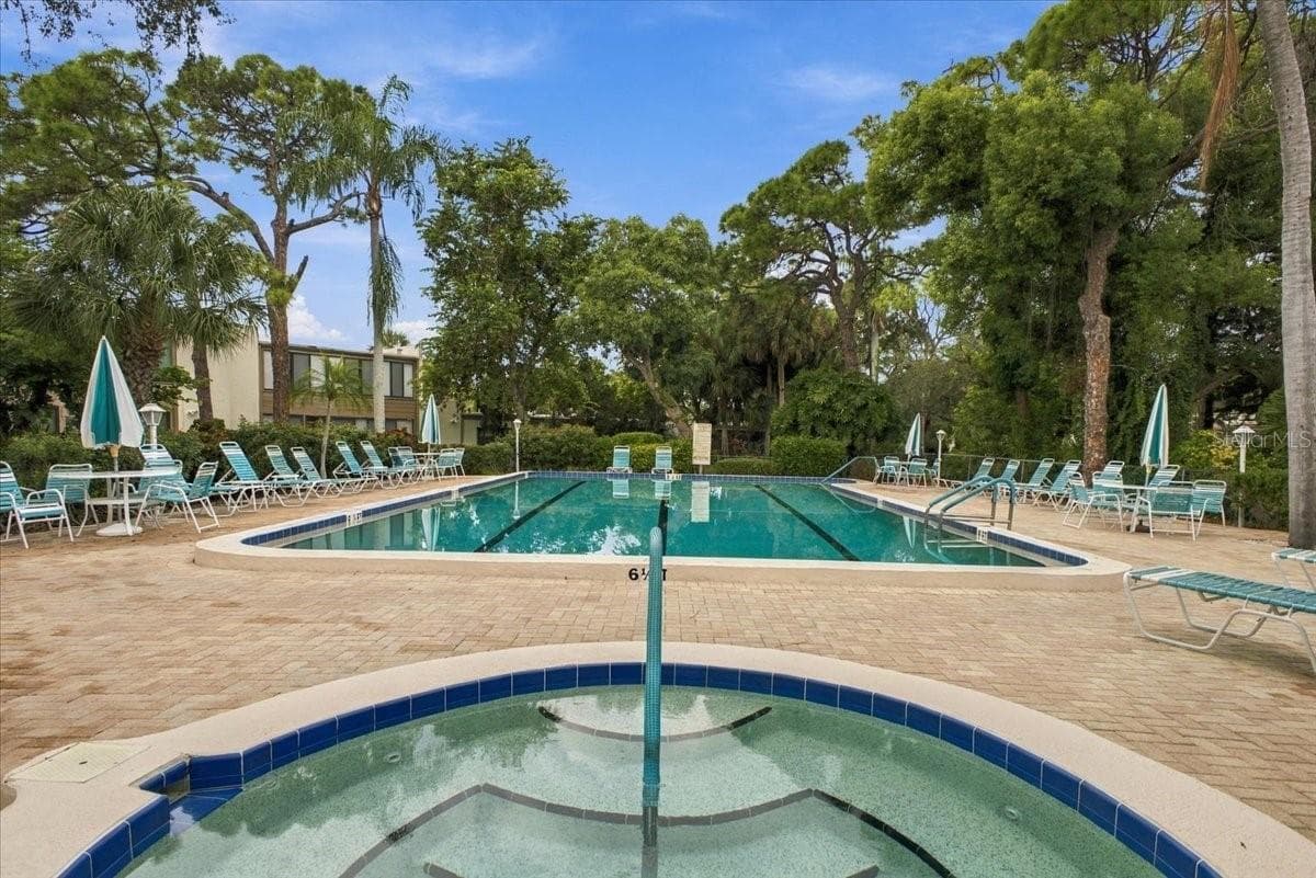 One of the 7 pools/spas - 411 PALM TREE DR #411, BRADENTON