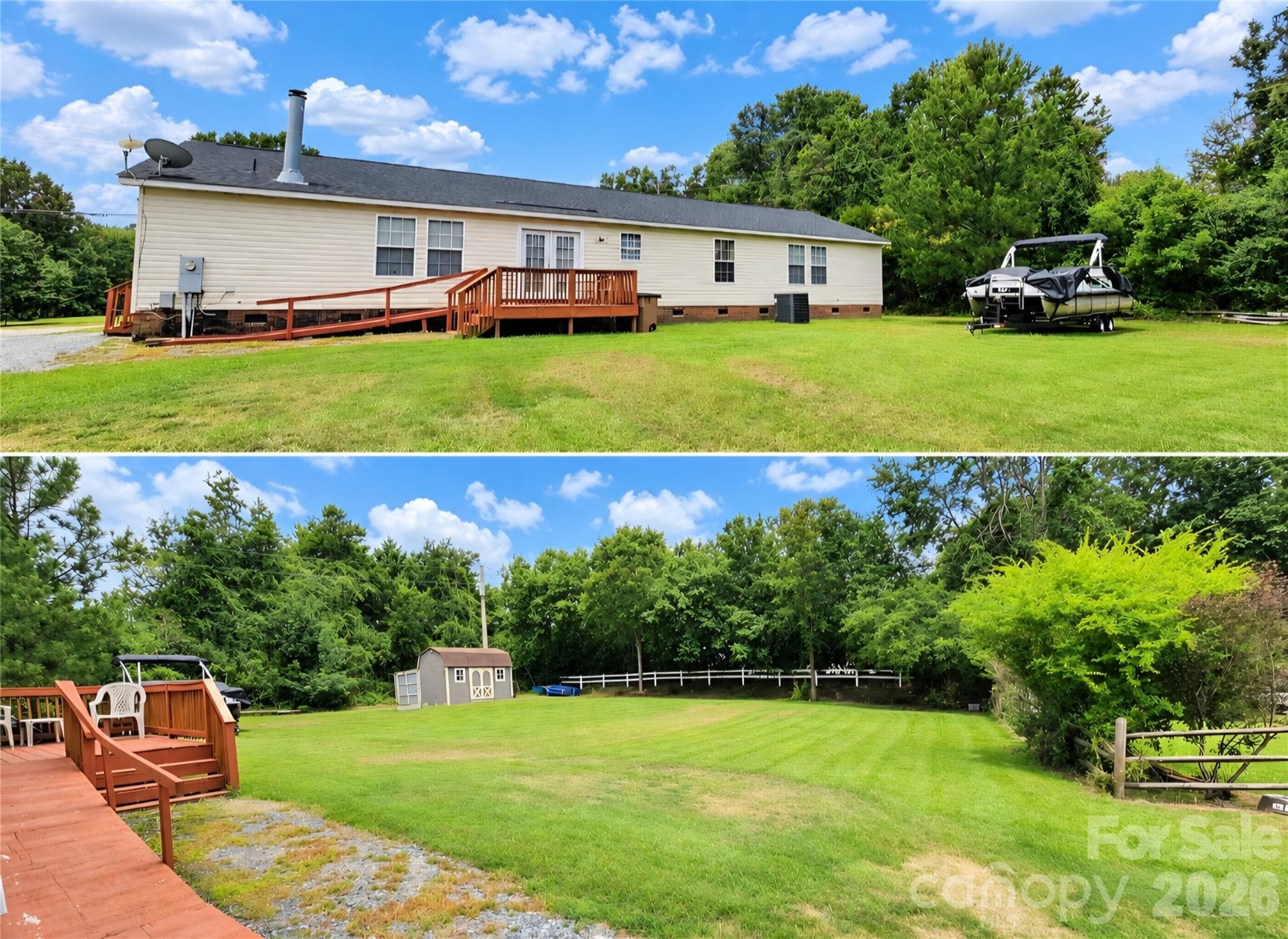 Backyard - 3826 Unionville Indian Trail Road W, Indian Trail
