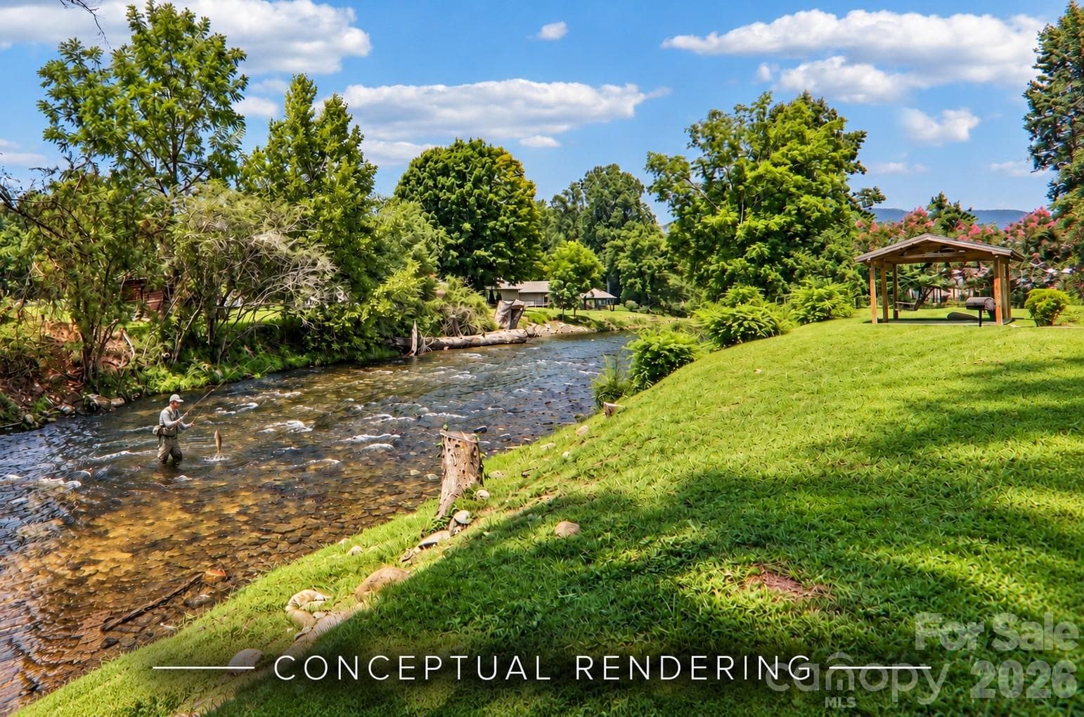 Single Family Residence at 241 E Deep Creek Road, Bryson City, photo 2 of 48