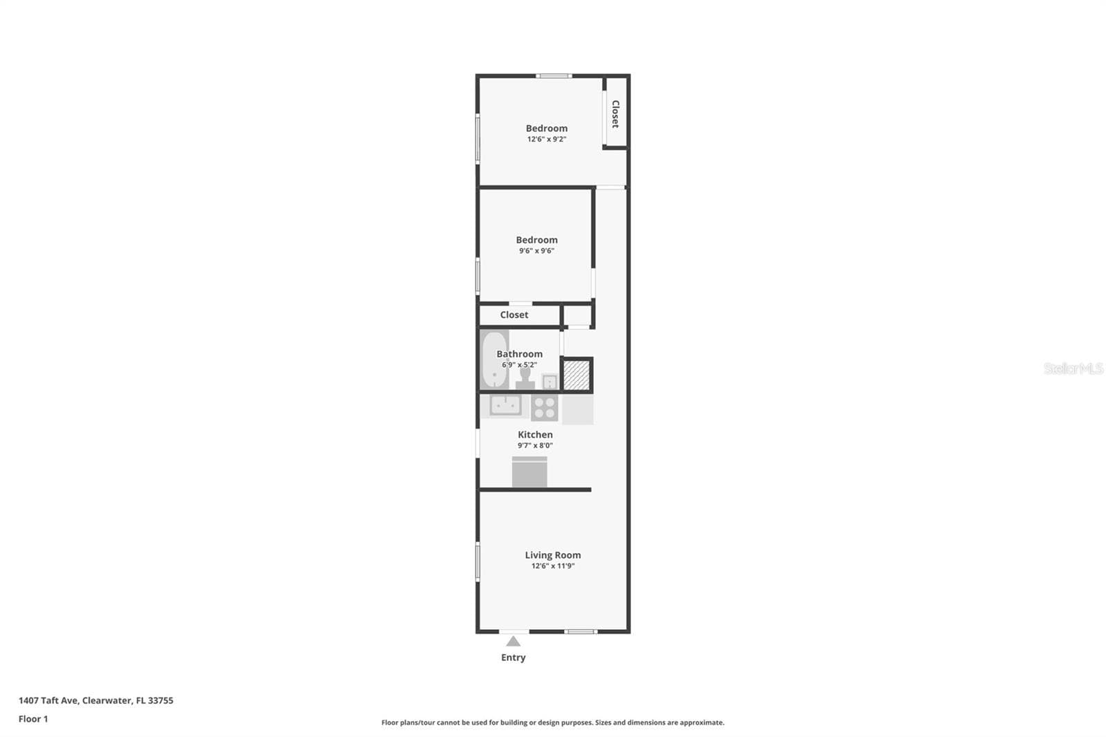 Half Duplex at 1407 TAFT AVE, CLEARWATER, photo 22 of 22