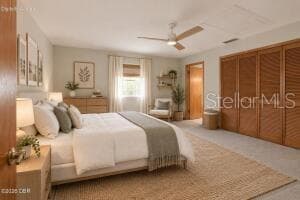 Staged Primary Suite - 229 GEORGETOWNE BLVD, DAYTONA BEACH