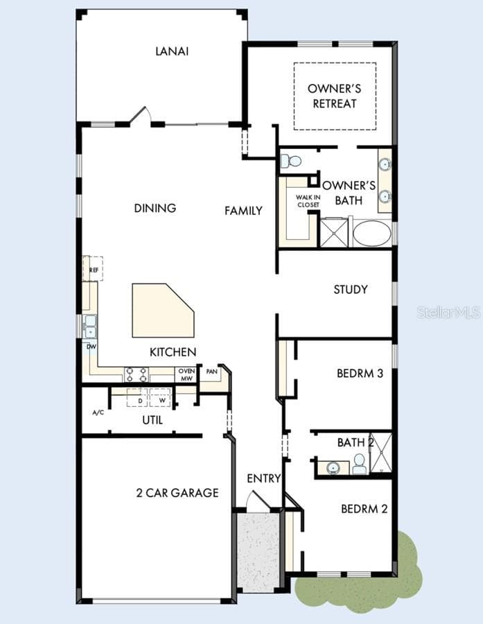 Floor Plan - 5049 SEA BRANCH AVE, APOLLO BEACH