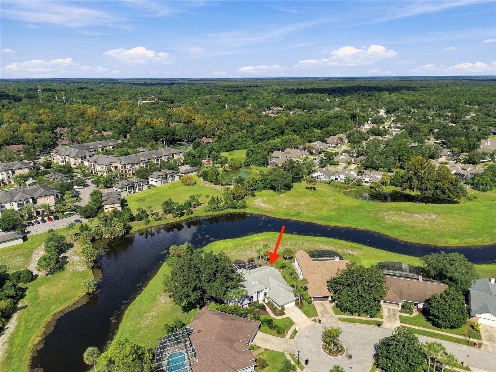 Aerial 1 - 524 S LONGVIEW PL, LONGWOOD