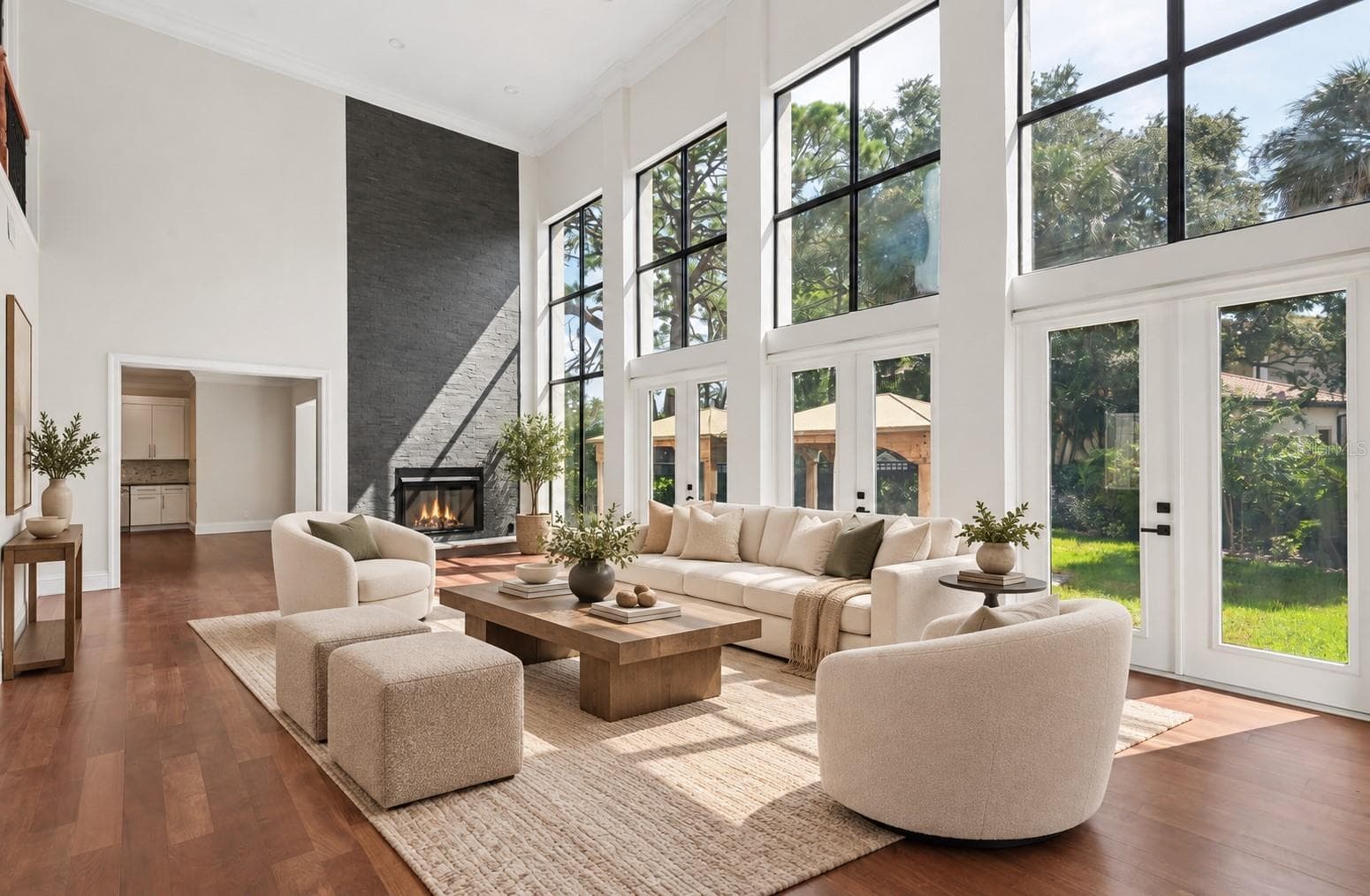 Family Room Staged - 420 S ROYAL POINCIANA DR, TAMPA