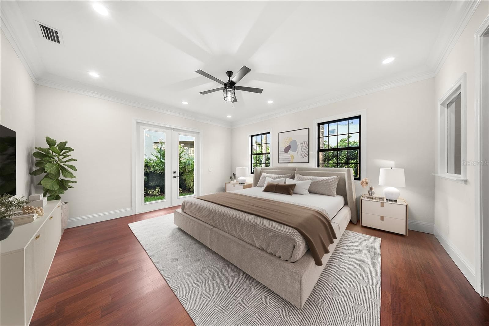 Downstairs Bedroom 1/Office - 420 S ROYAL POINCIANA DR, TAMPA
