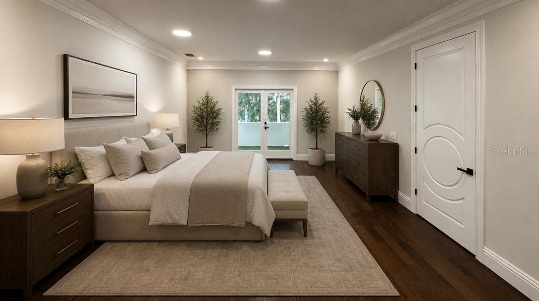 Primary Bedroom - 420 S ROYAL POINCIANA DR, TAMPA