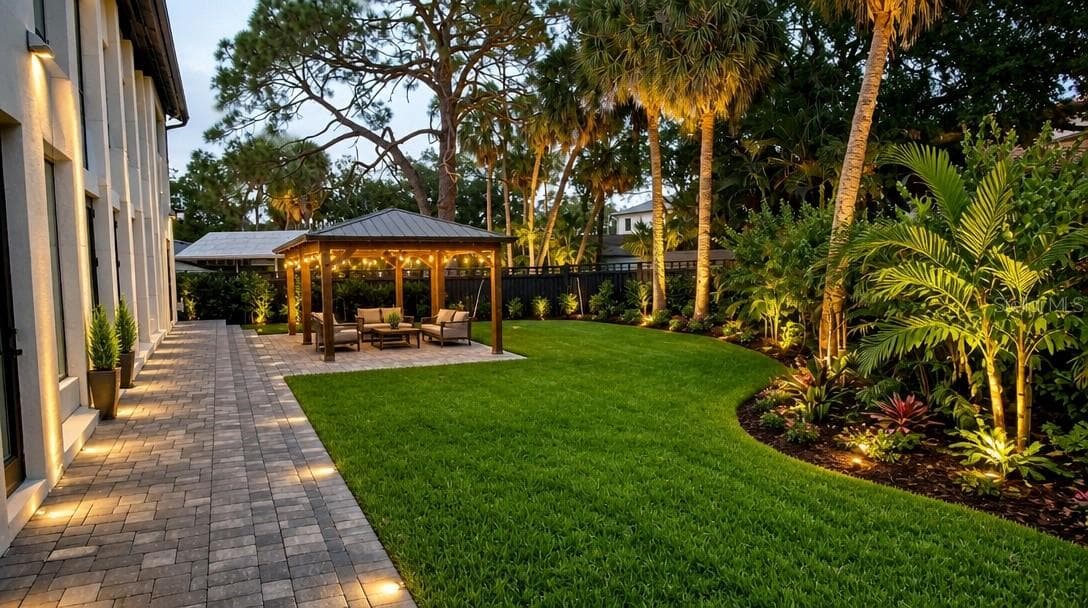 Back Yard - 420 S ROYAL POINCIANA DR, TAMPA