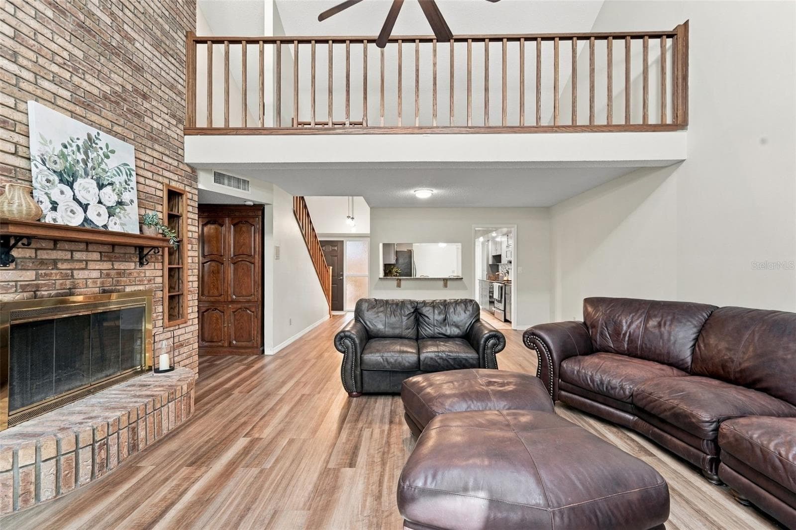Wood Burning Fireplace - 116 GOLF CLUB DR, LONGWOOD