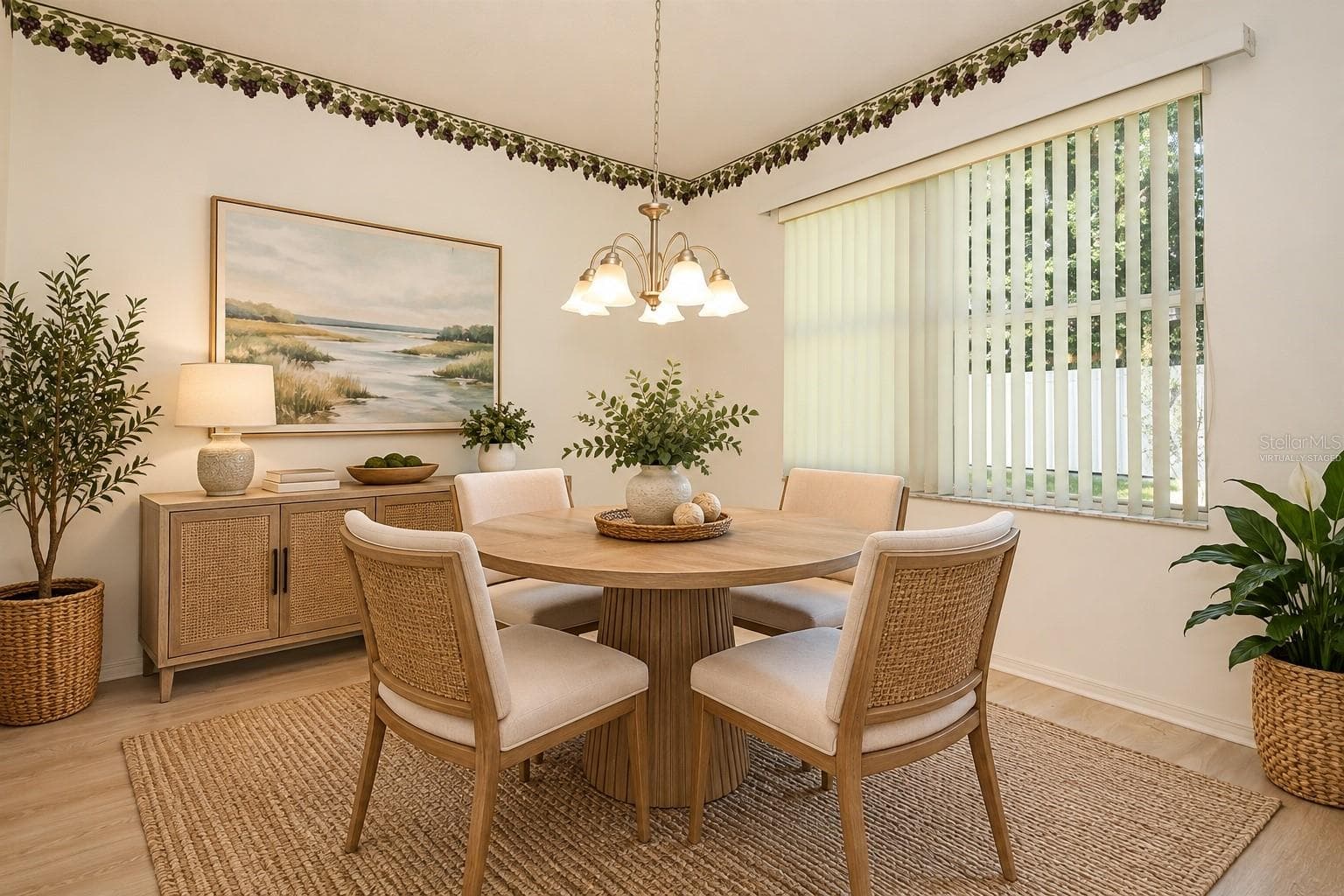 VIRTUALLY STAGED DINING ROOM - 2247 WEKIVA VILLAGE LN, APOPKA