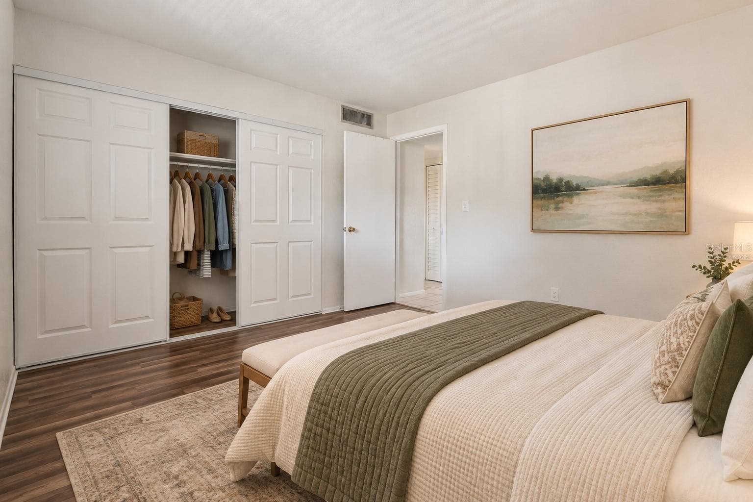 Bedroom 2 - Virtually Staged - 2856 N POWERS DR #115, ORLANDO
