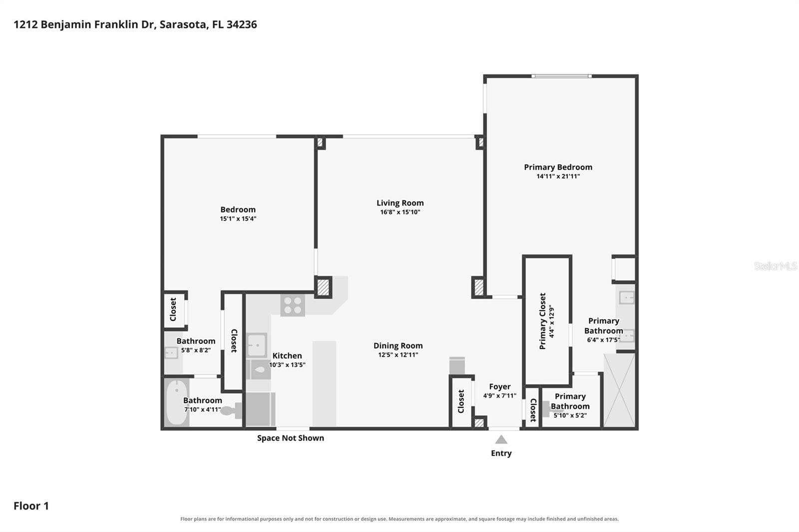 Condominium at 1212 BENJAMIN FRANKLIN DR #206, SARASOTA, photo 10 of 62