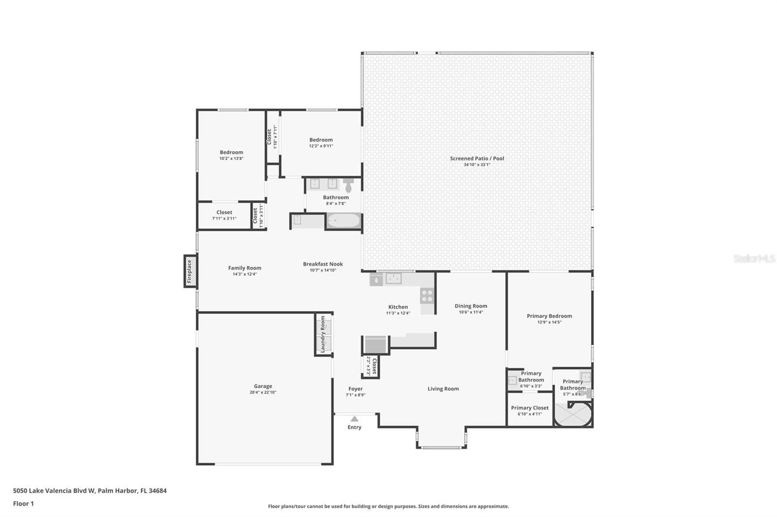 Single Family Residence at 5050 LAKE VALENCIA BLVD W, PALM HARBOR, photo 37 of 37