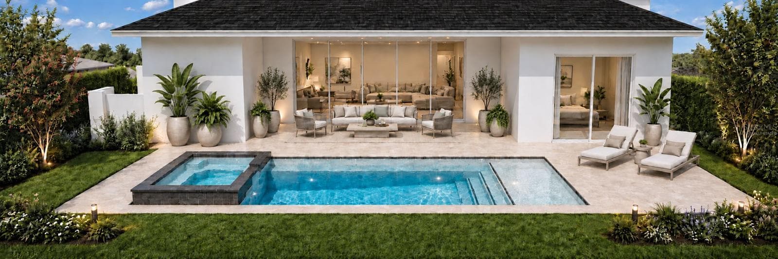Pool installation projected to be complete in October. Virtually staged. - 2420 FLOYD ST, SARASOTA