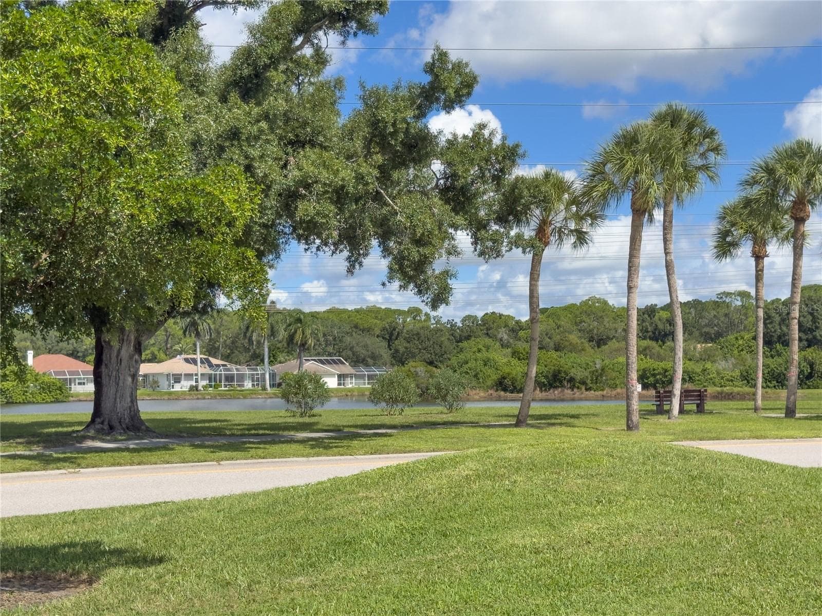 pond view - 2375 LAKESIDE MEWS #D2, SARASOTA