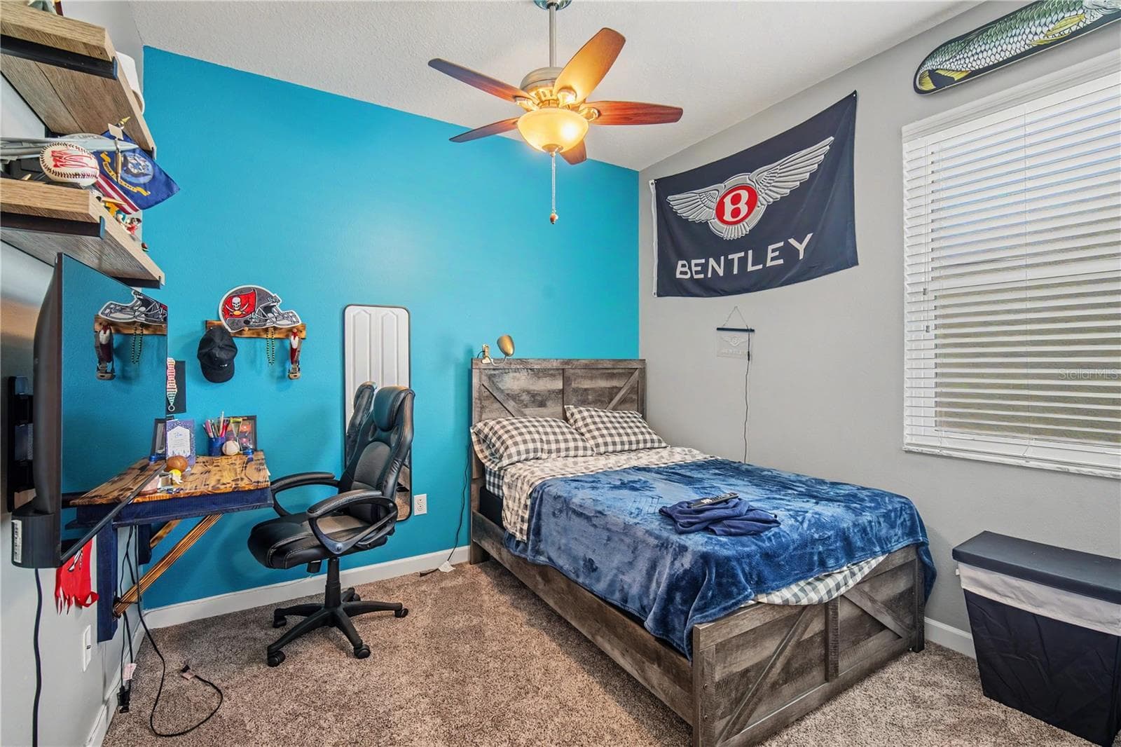 Bedroom 2 Split Floorplan on Northern Side - 18756 BURNDALL CT, LAND O LAKES