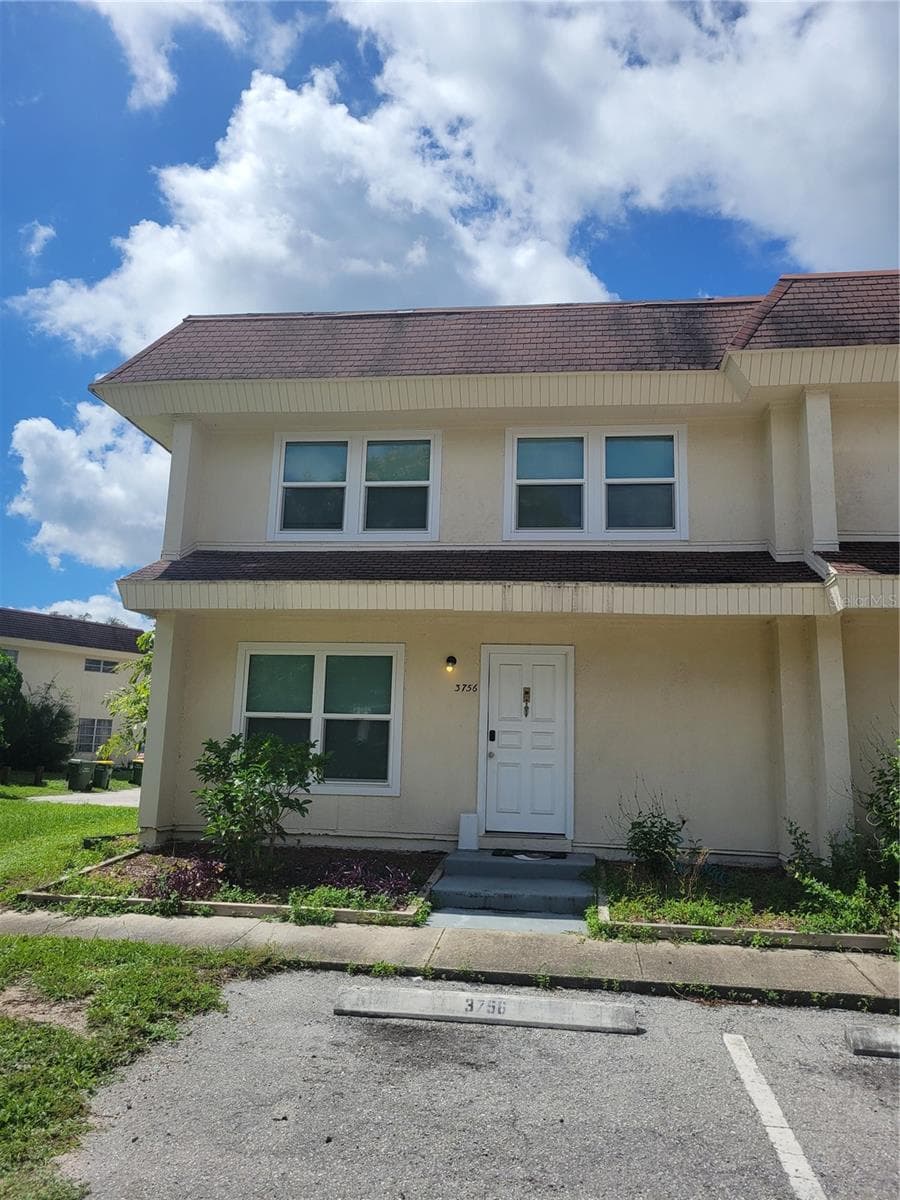 Front View, End Unit - 3756 AMHERST WAY #1, SARASOTA