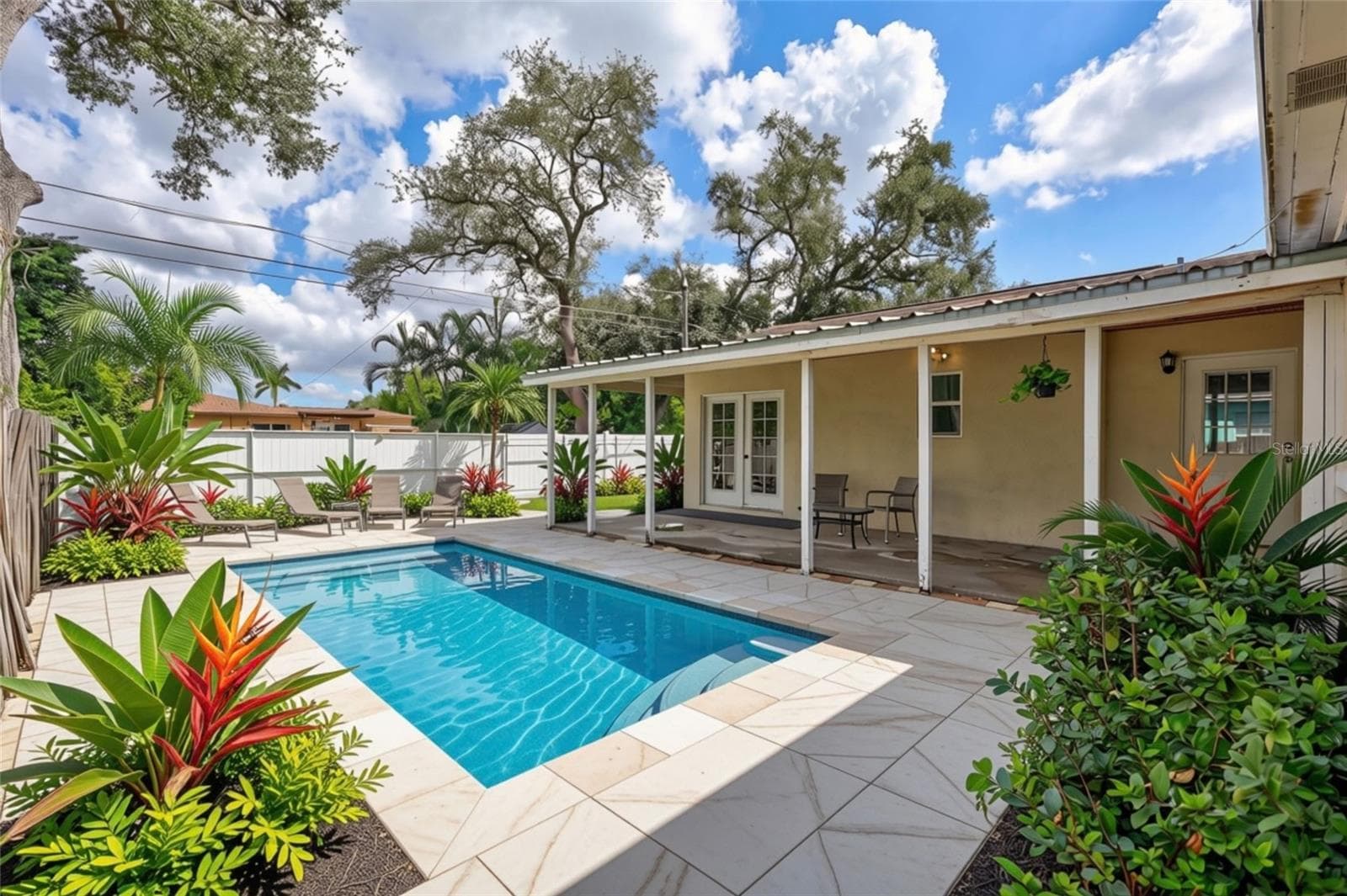 For illustrative purposes to show room to add pool - 5337 2ND AVE N, ST PETERSBURG