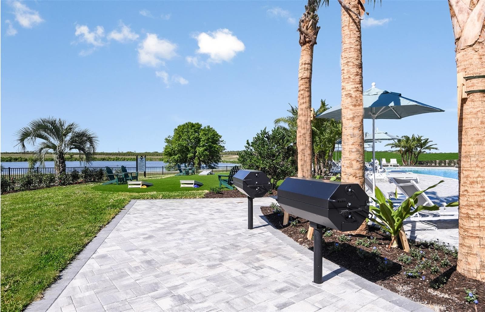 Grilling Area - 1719 RUBY LN, LAKE ALFRED