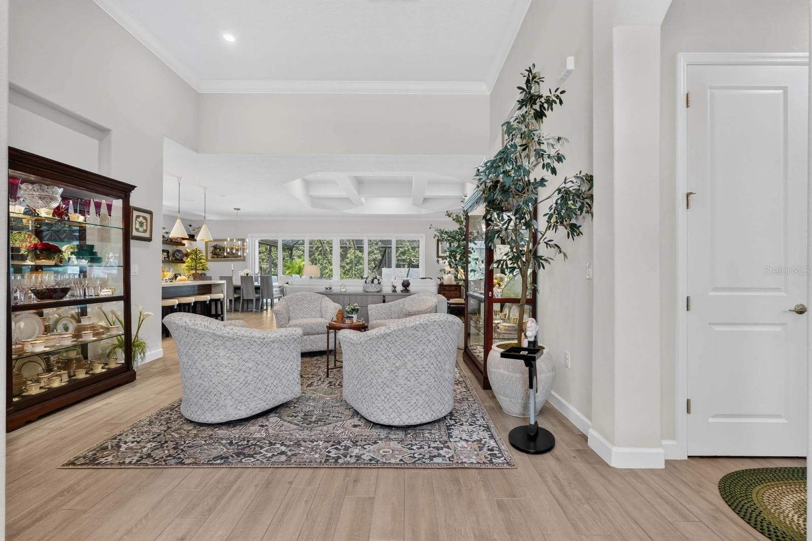 Large open floorplan with 12 foot high ceiling - 36 NEW WATER OAK DR, PALM COAST
