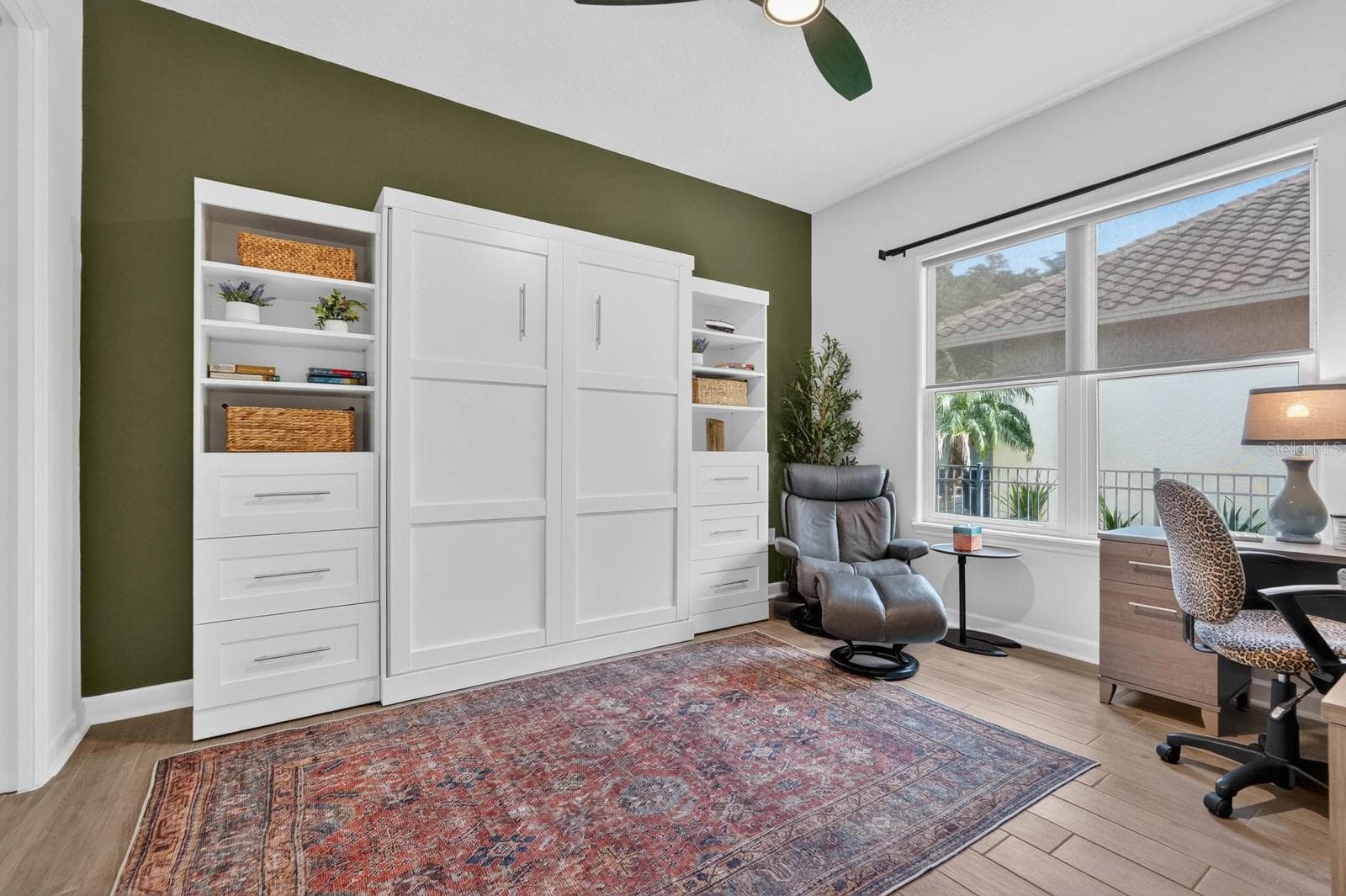 bedroom 4 features murphy bed - 36 NEW WATER OAK DR, PALM COAST