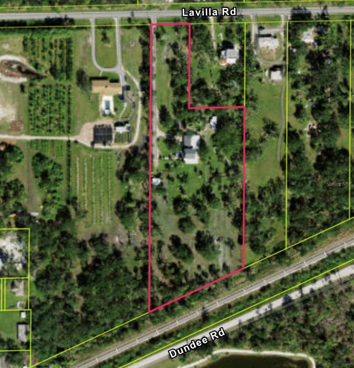 Aerial Property View - 1409 LAVILLA RD, PUNTA GORDA