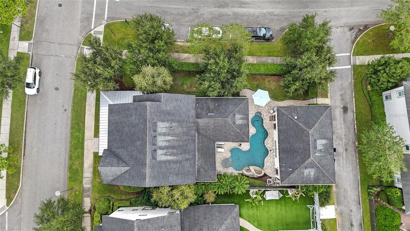 Aerial, Corner Lot - 13817 ELIOT AVE, ORLANDO