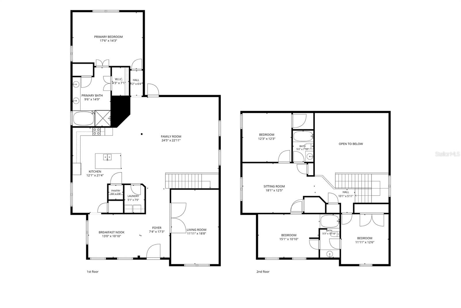 Floorplan, Main Home - 13817 ELIOT AVE, ORLANDO