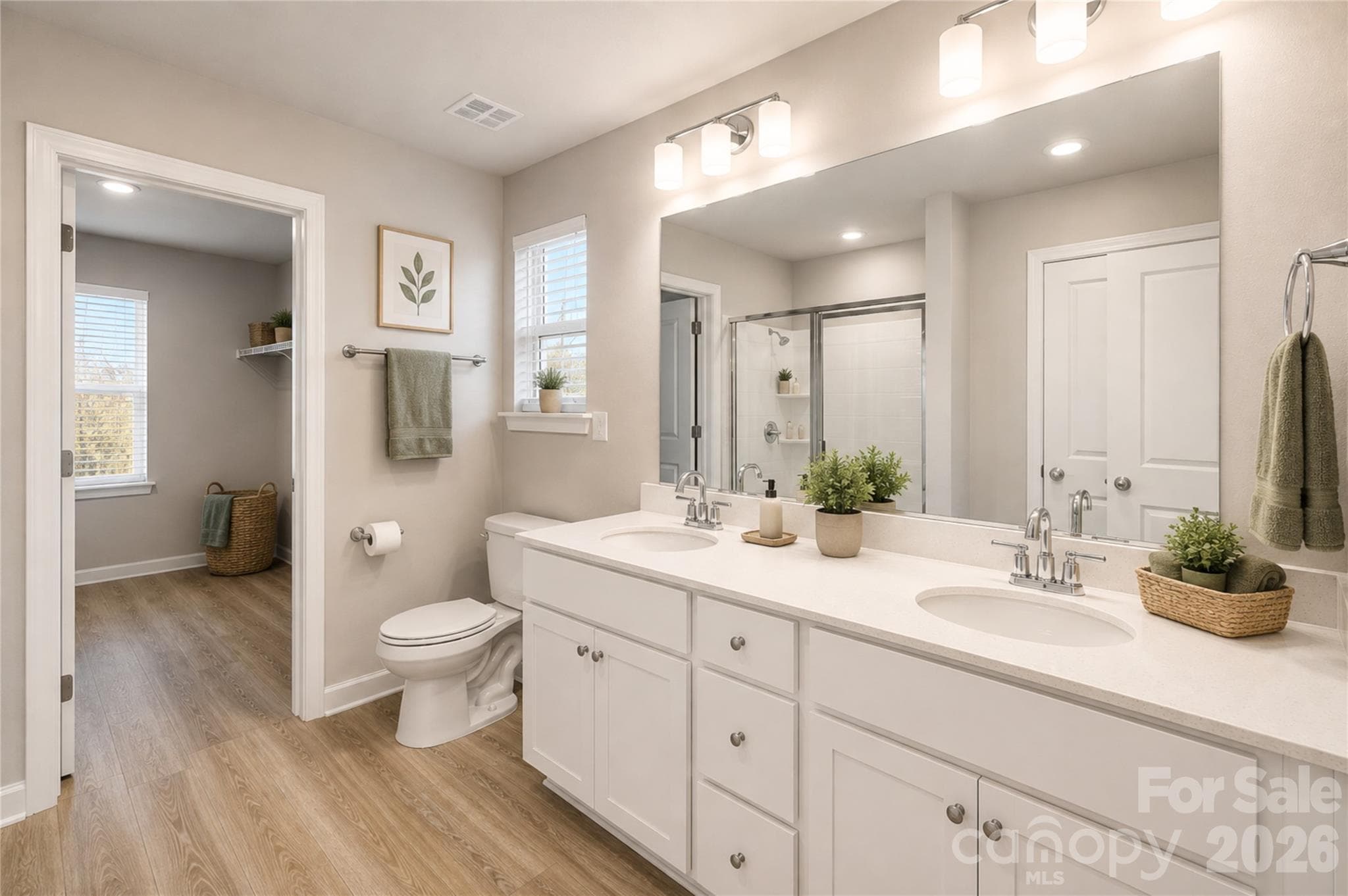 Primary Bath - 8925 Sawyer Run Court, Charlotte