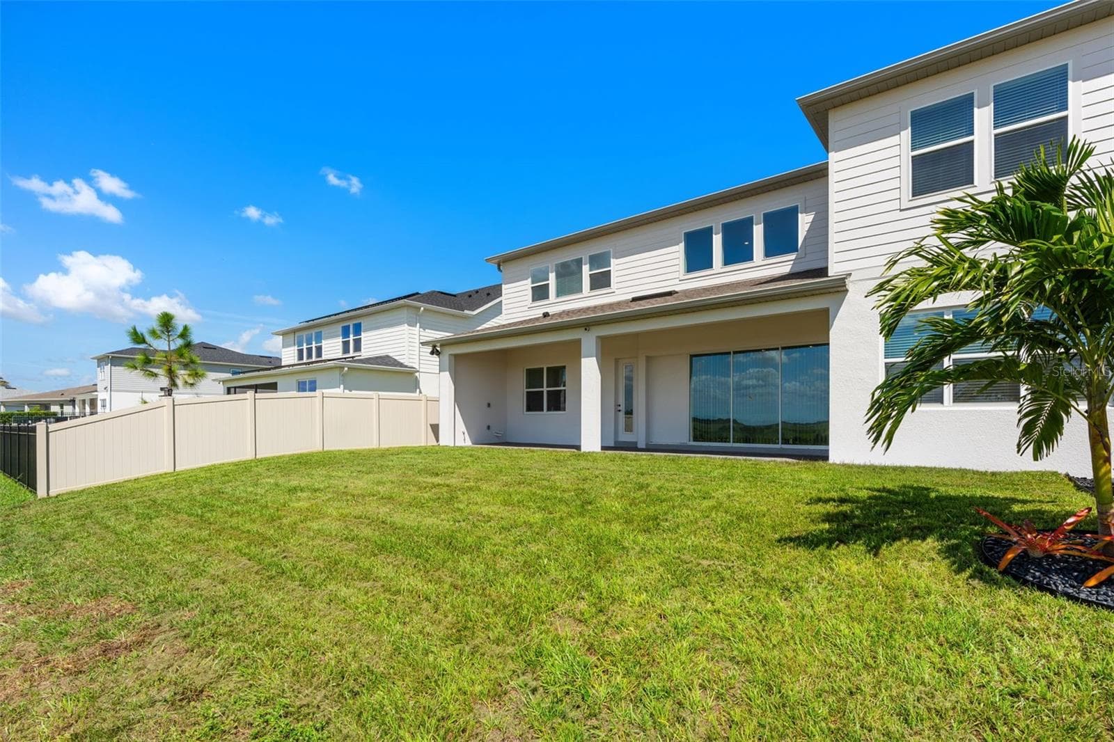 Backyard. - 4617 GOLDEN BIRCH AVE, CLERMONT