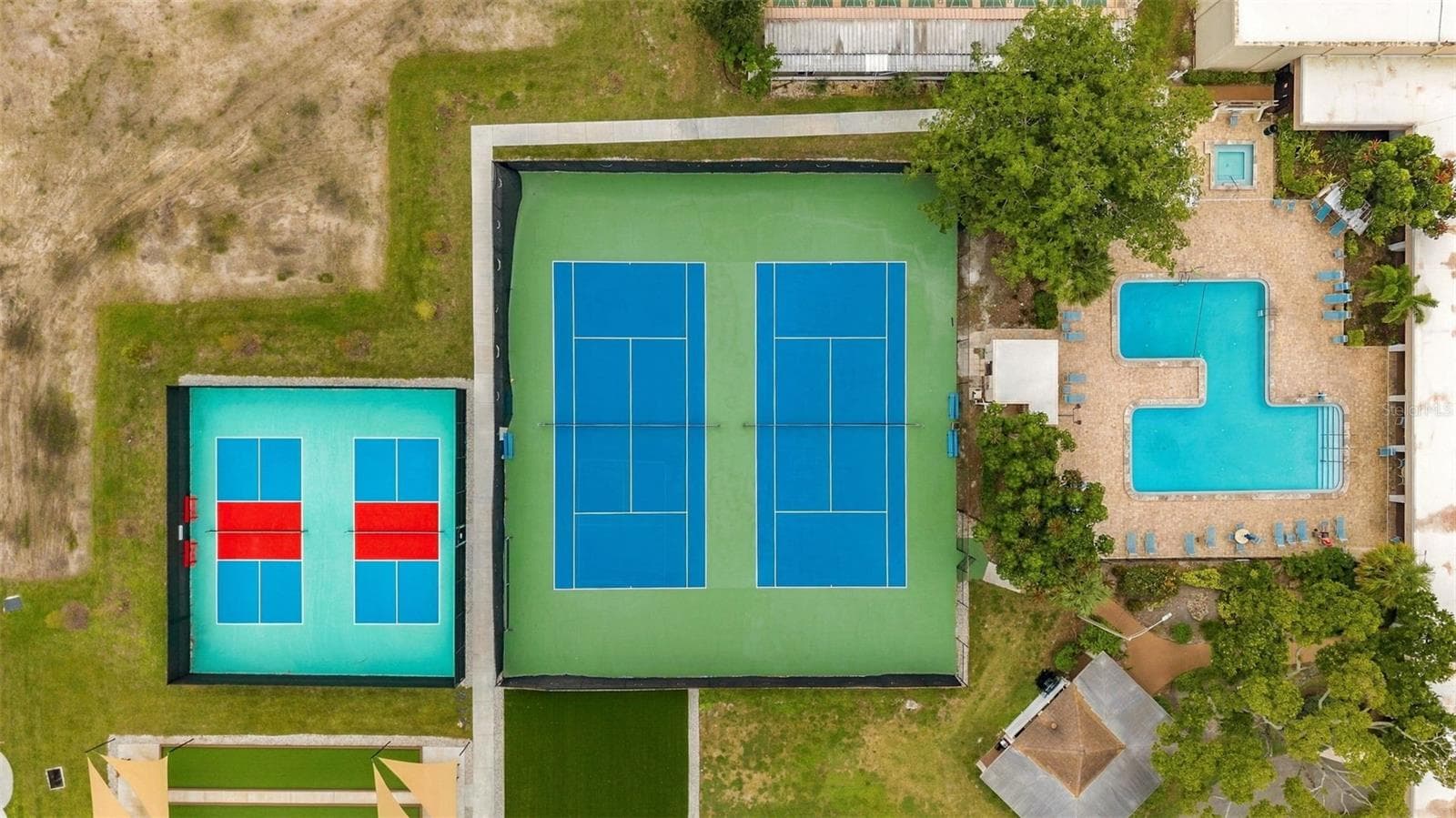 Tennis courts and pickle ball courts! - 5971 TERRACE PARK DR N #108, ST PETERSBURG