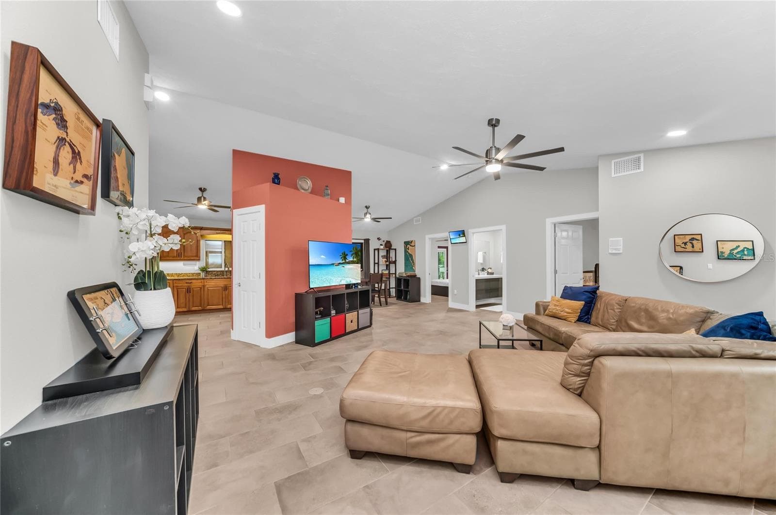 LIVING ROOM - 5005 10TH LN E, BRADENTON