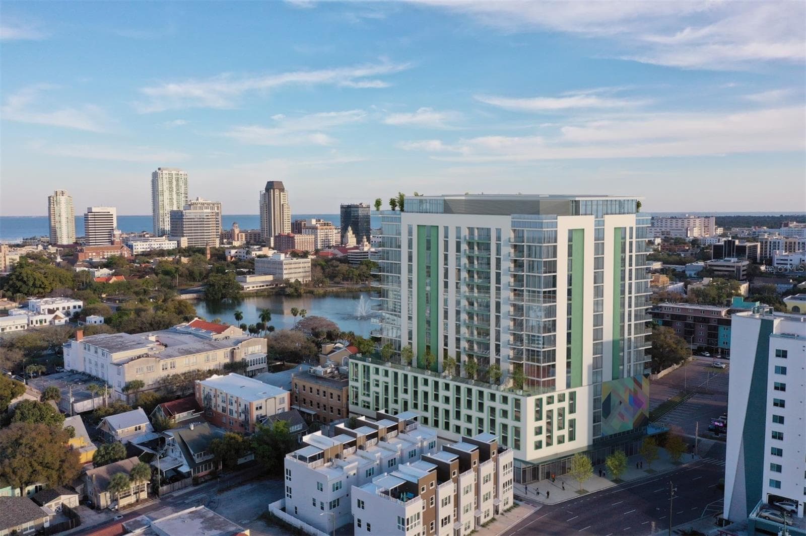 Trifecta views! Mirror Lake City Skyline and Tampa Bay! - 777 3RD AVE N #1703, ST PETERSBURG